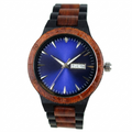 RUFINA-222 Orologio da polso in vero legno