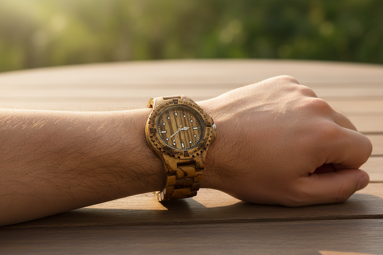 Orologio Zebrawood lifestyle